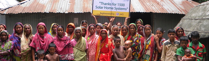Solarstrom für Bangladesh | seinsart